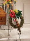 Never-ending Love Wreath from Backstage Florist in Richardson, Texas